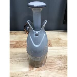 Gourmet Kitchen Gray Multipurpose Good Grips Fruits Vegetables Push Chopper